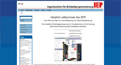 Desktop Screenshot of iep.de
