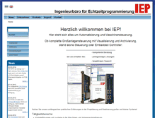 Tablet Screenshot of iep.de